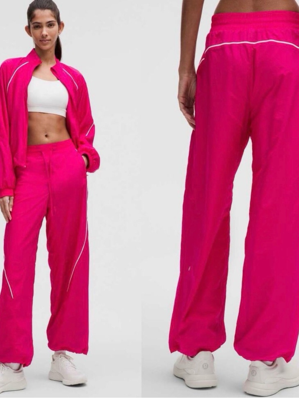 Lululemon License to Train High-Waist Pants in Pink 8 - Picture 2 of 2